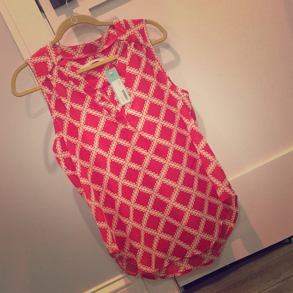 41 Hawthorn Shell Split Blouse Small Stitch Fix